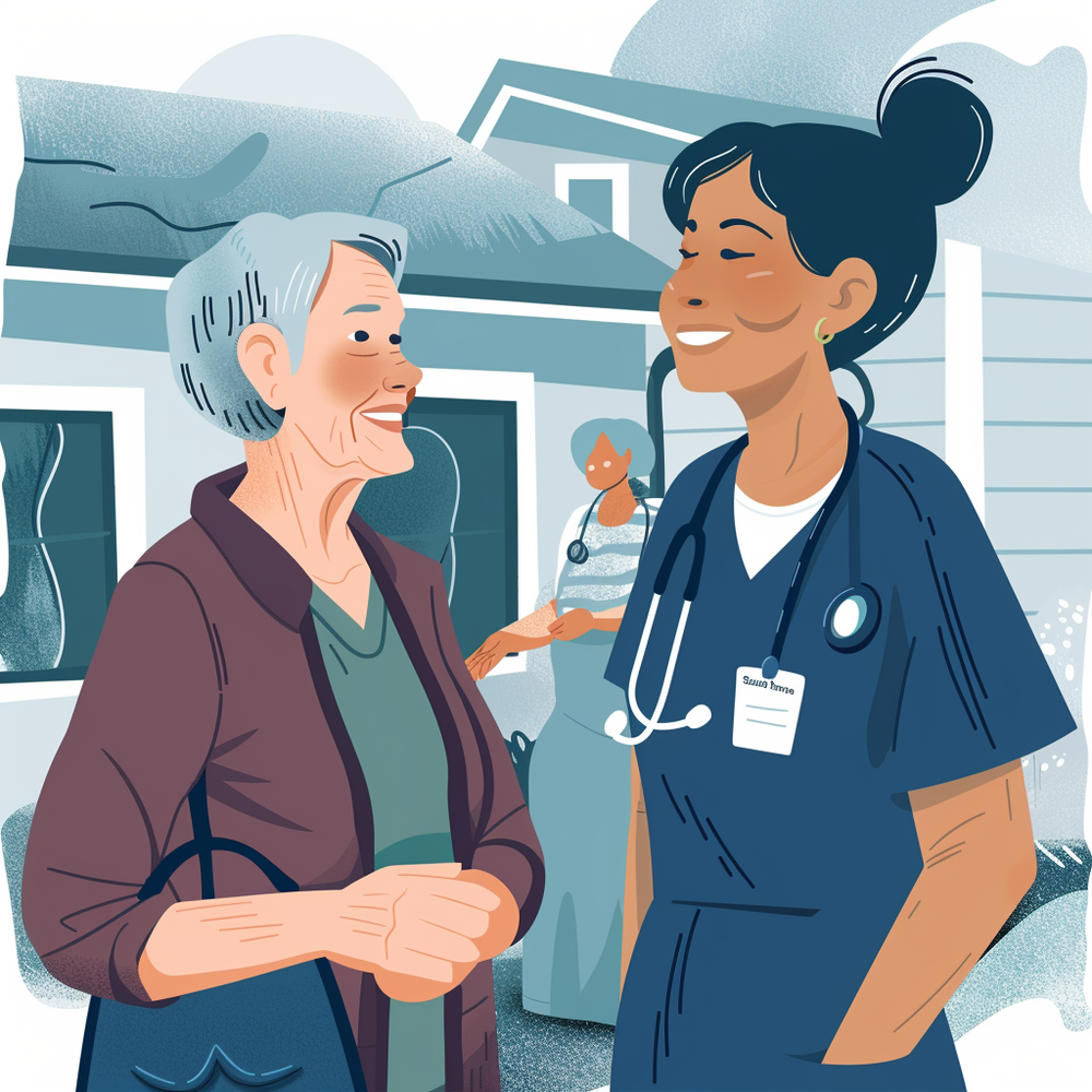 Nurse Discussing Options With Woman