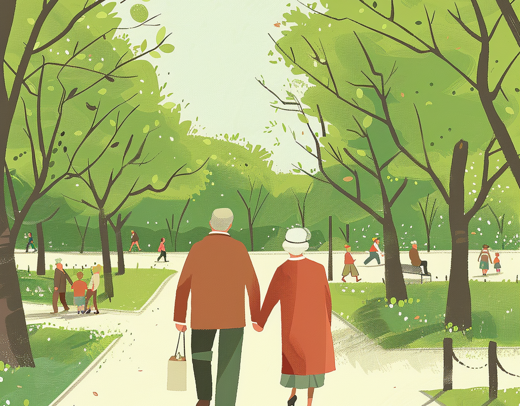 A Couple Holding Hands